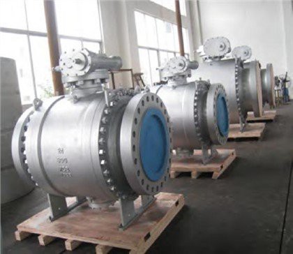 Valv tal-Ballun Immuntat fuq Trunnion